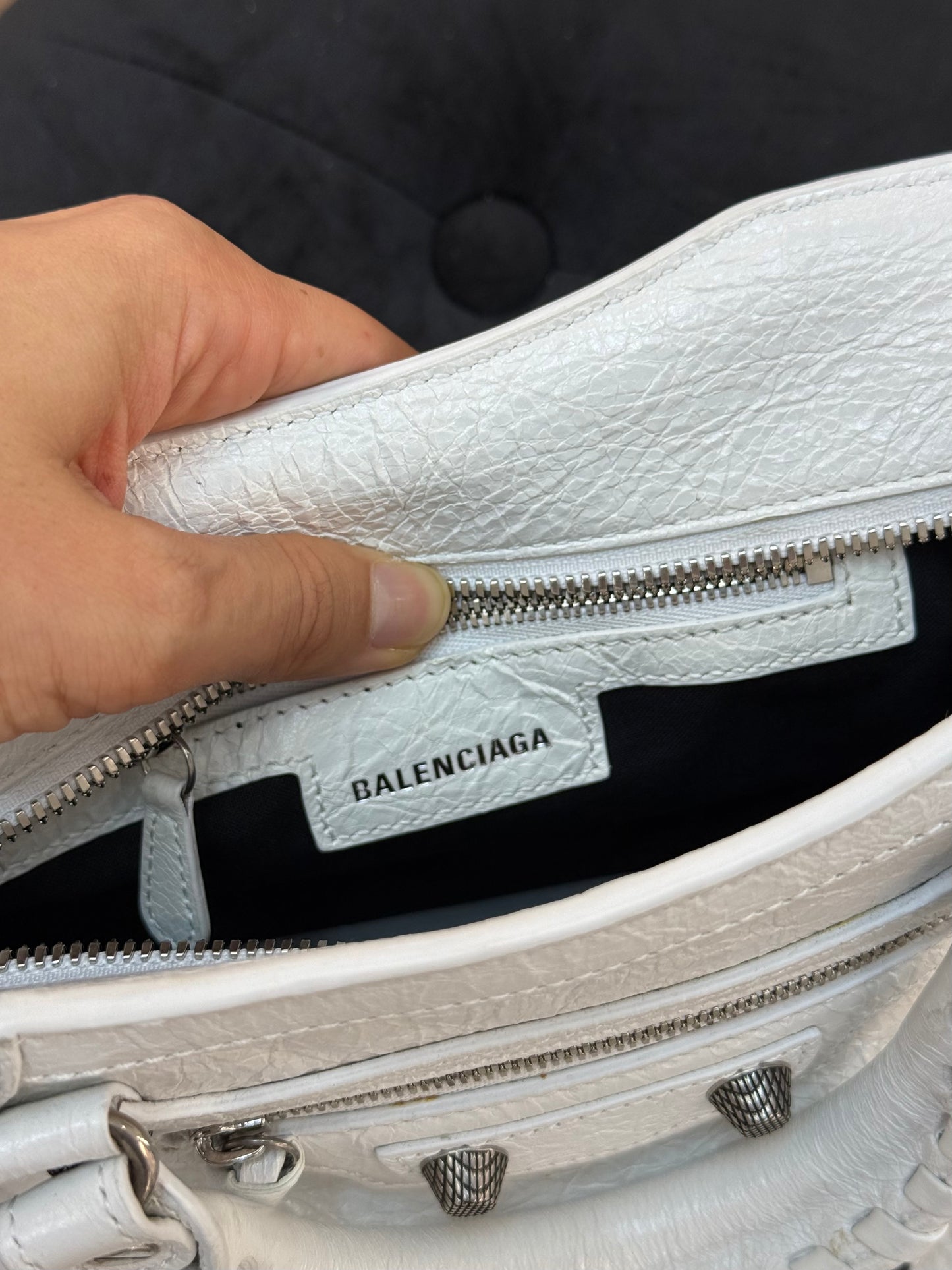 Balenciaga neo cagole city XS bianca