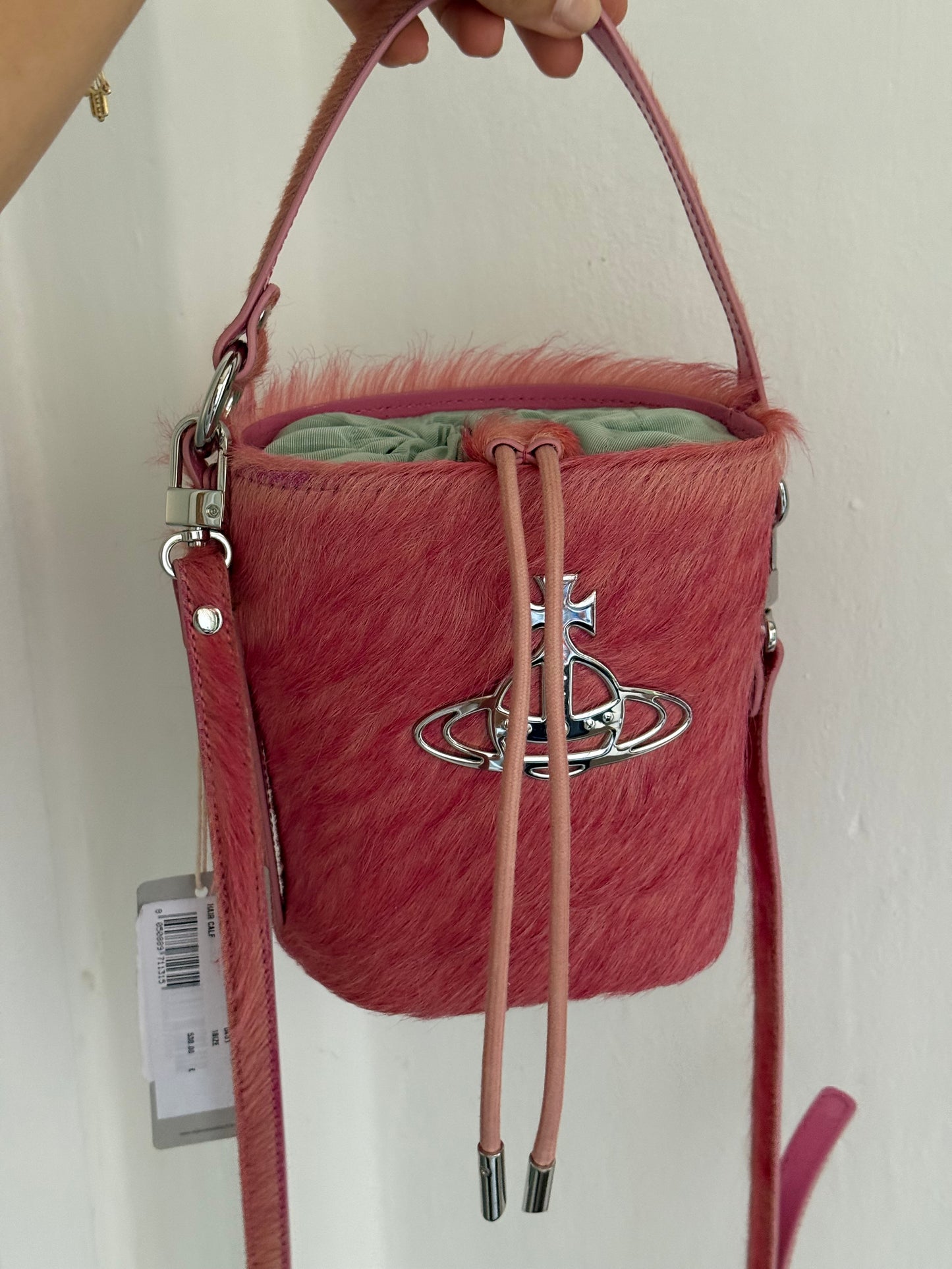 Vivienne Westwood daisy bucket pink cavallino