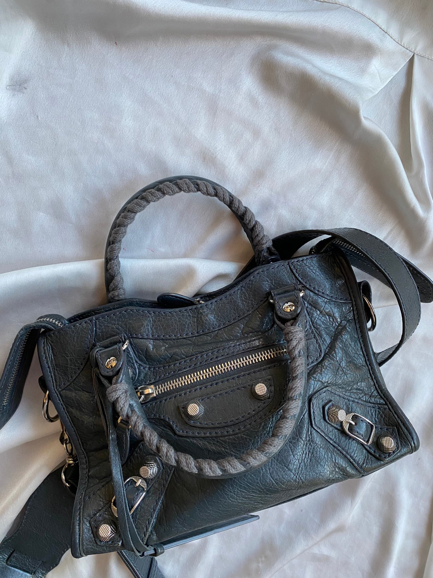 Balenciaga mini city anthracite f/w 2013