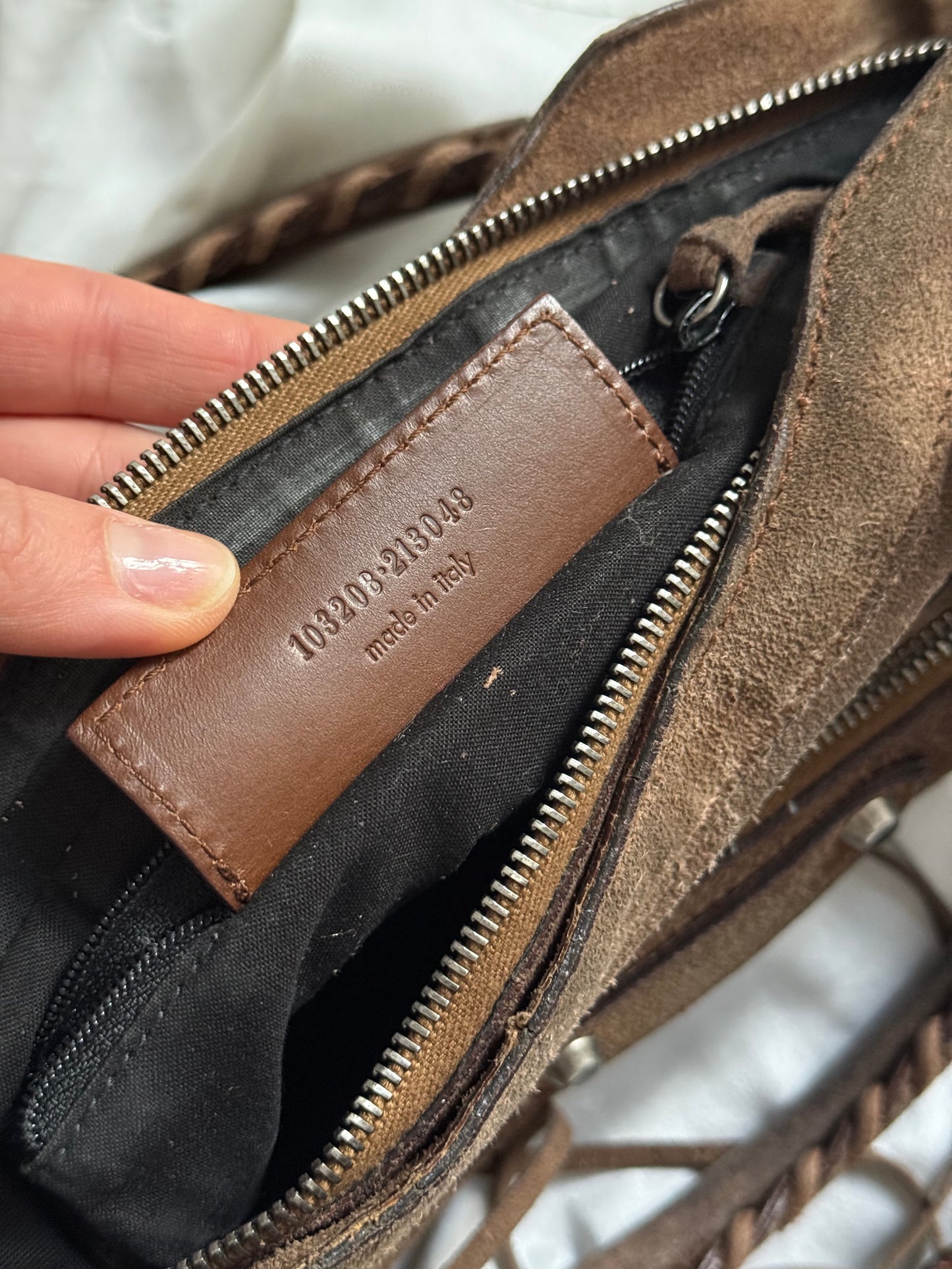 Balenciaga first suede 2002