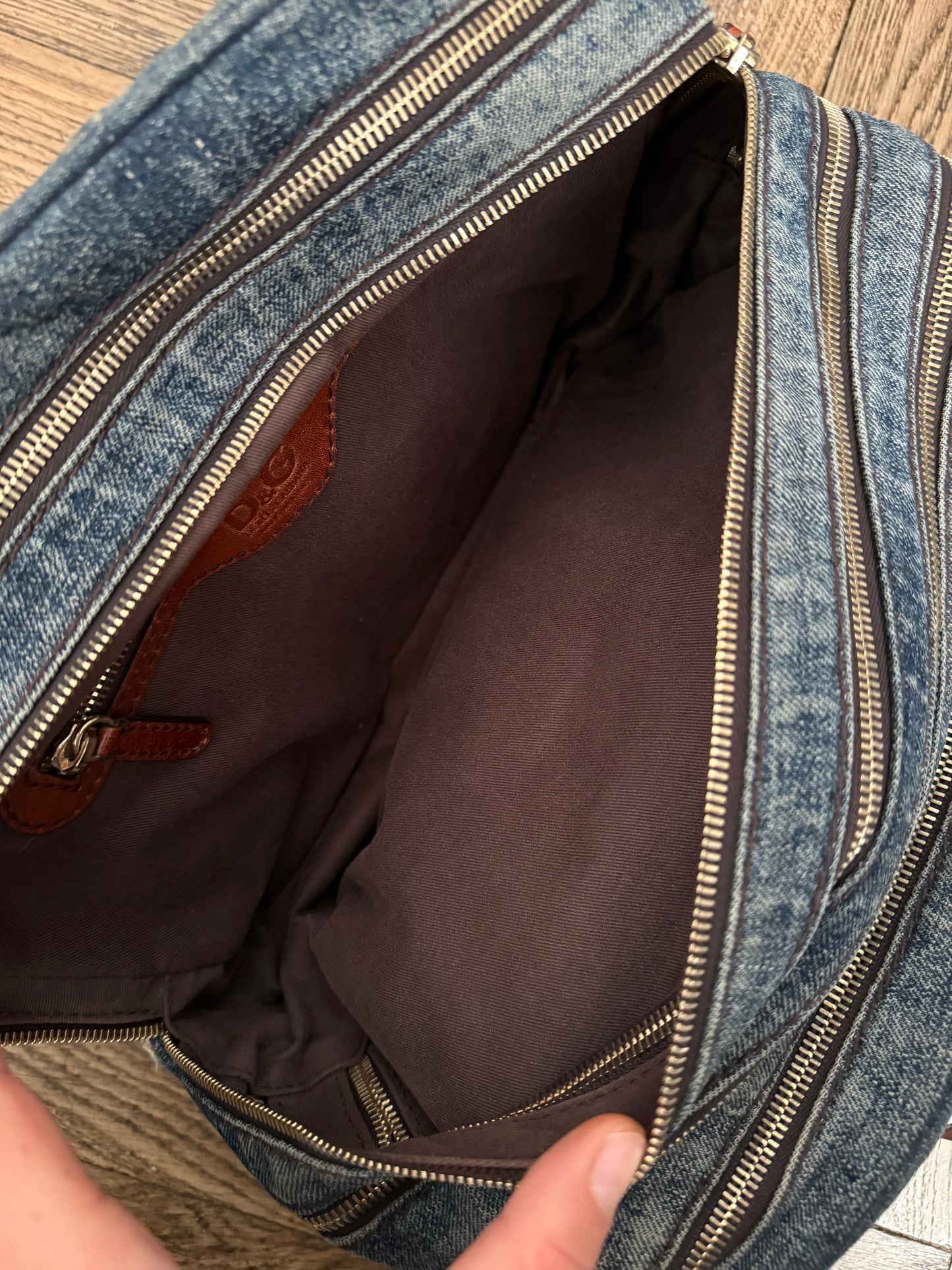 Dolce&Gabbana lily glam bag denim