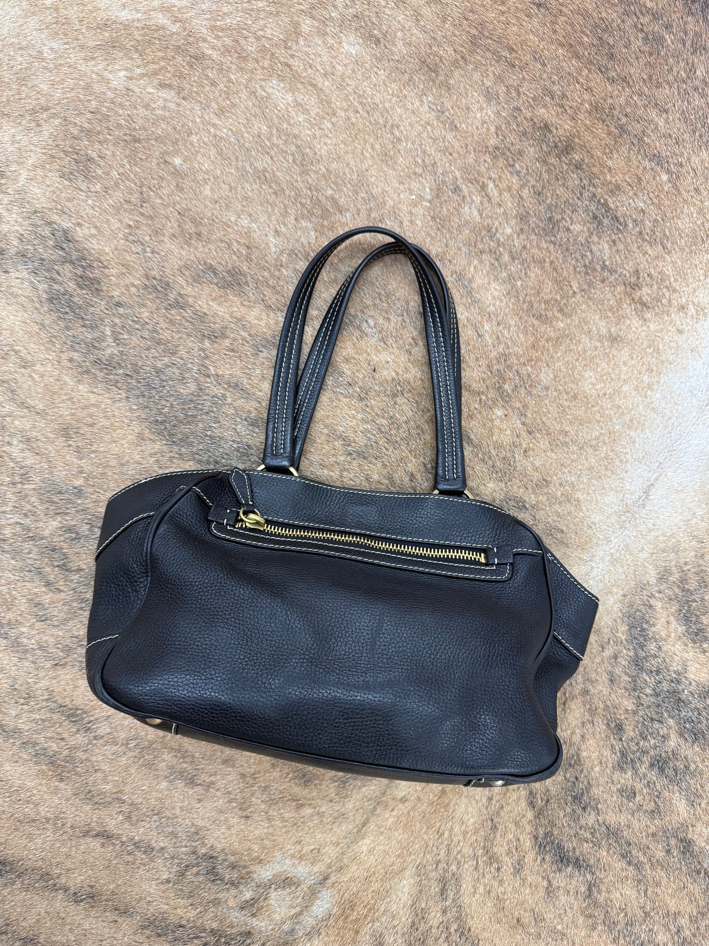 Prada double pocket black