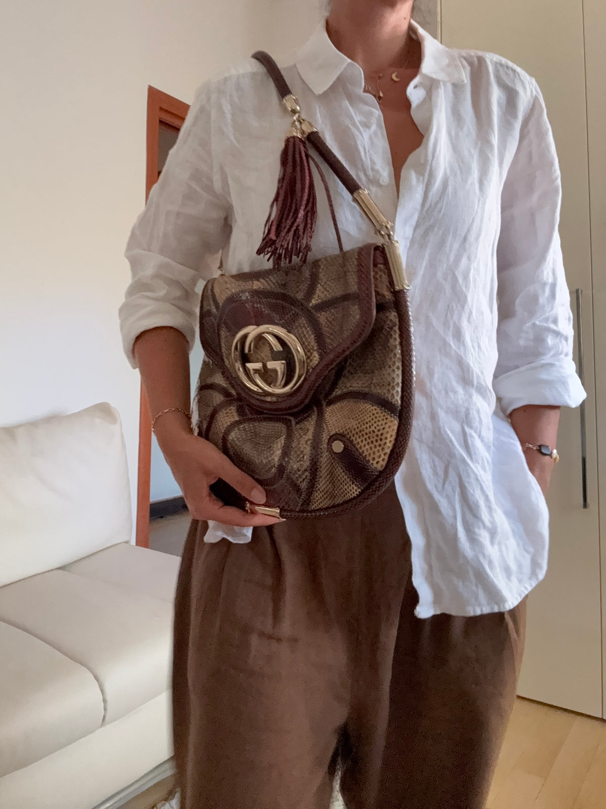Gucci Britt pitone