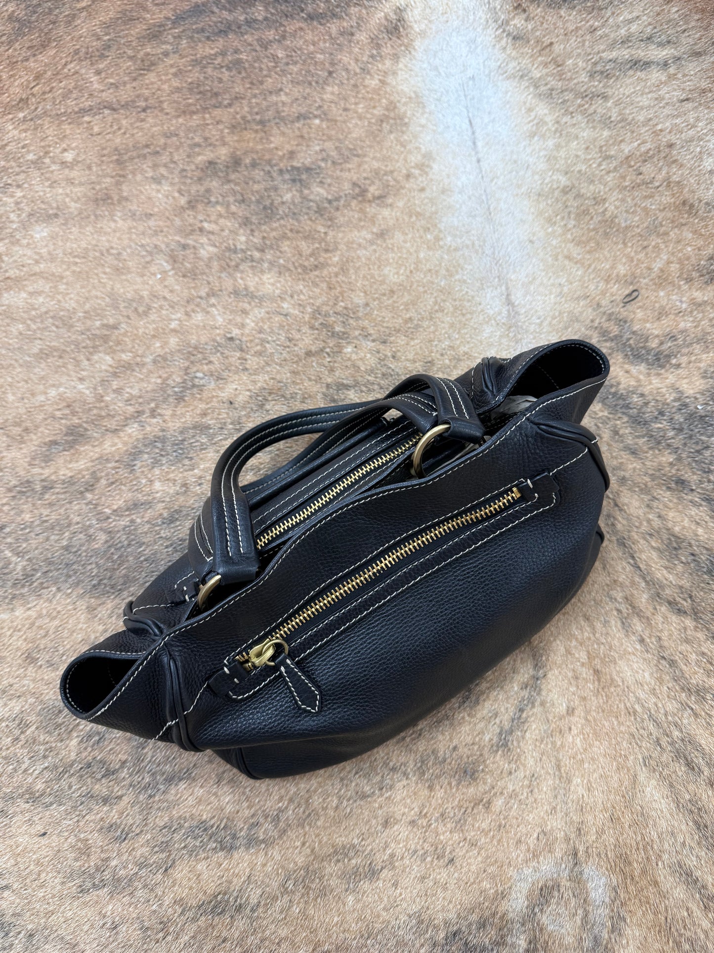 Prada double pocket black