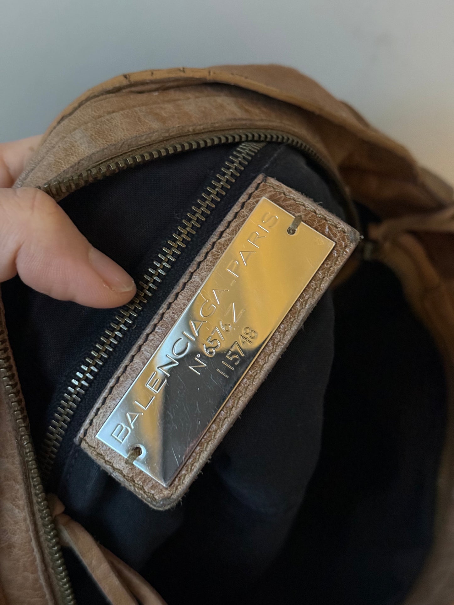 Balenciaga city caramel classic hw f/w 2005