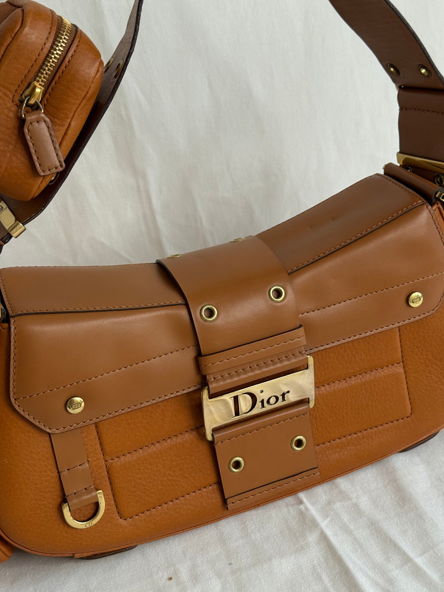 Dior columbus multipocket tan brown
