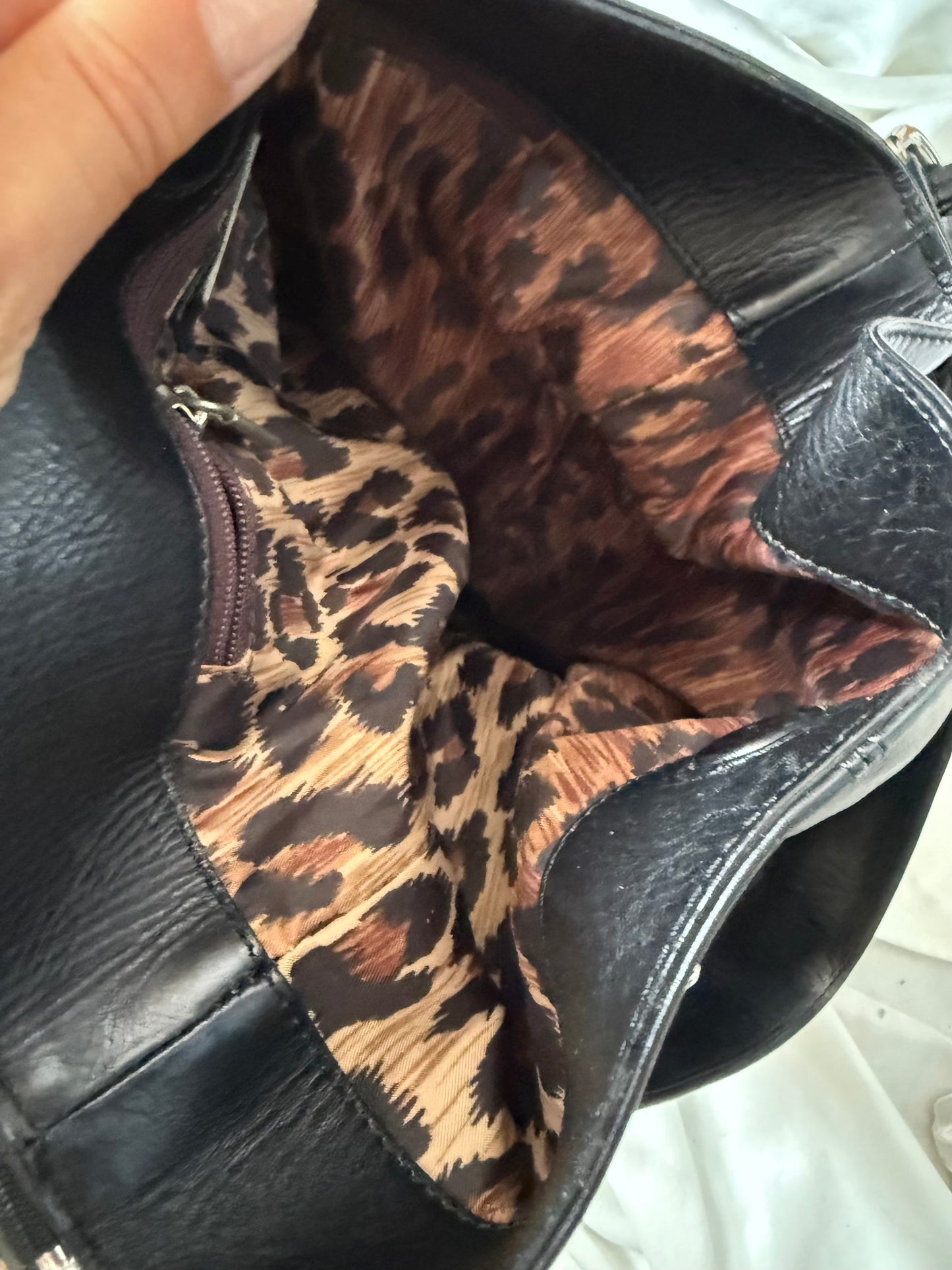 Dolce&Gabbana parachute bag black satchel f/w 2003