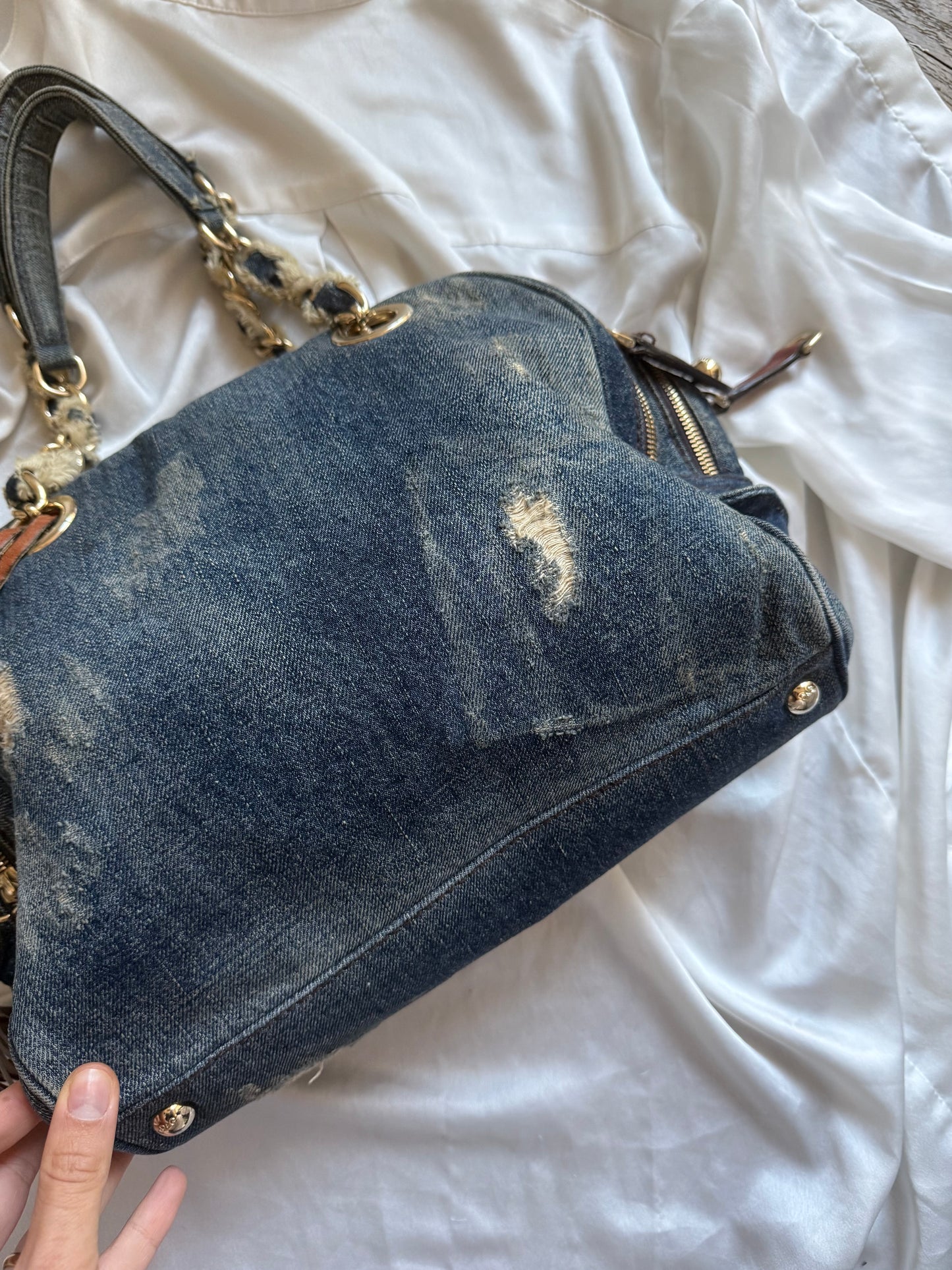 Dolce&Gabbana lily glam bag denim