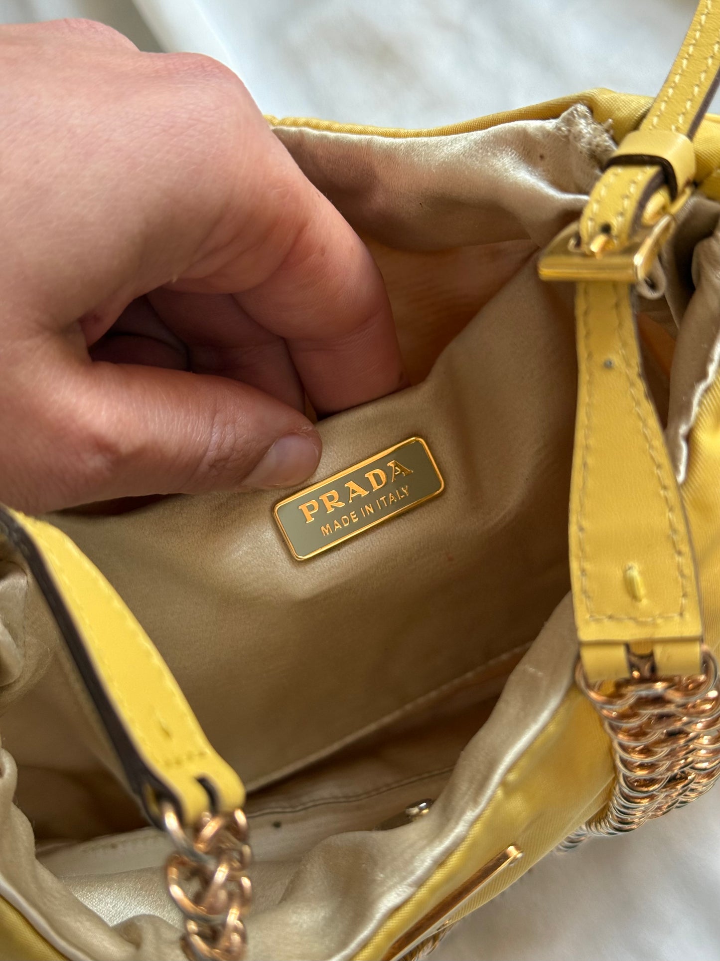 Prada hobo cleo vintage sole