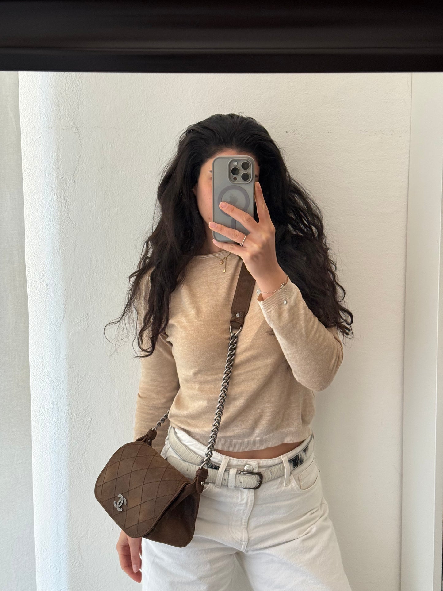 Chanel Paris-Edinburg Mini Highlander Messenger Bag