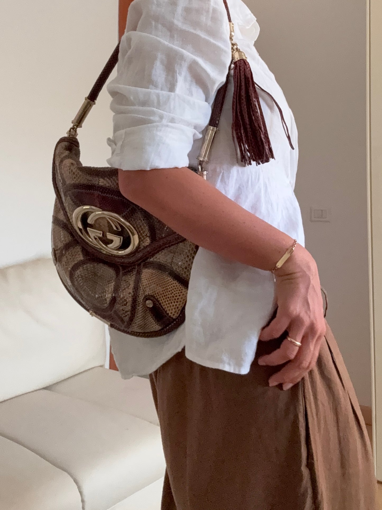 Gucci Britt pitone