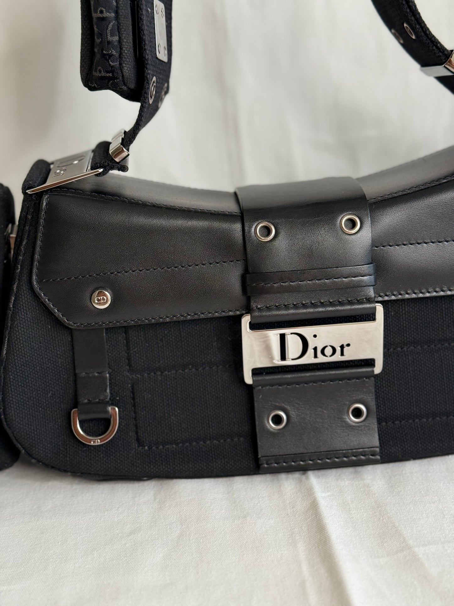 Dior columbus multipocket black monogram