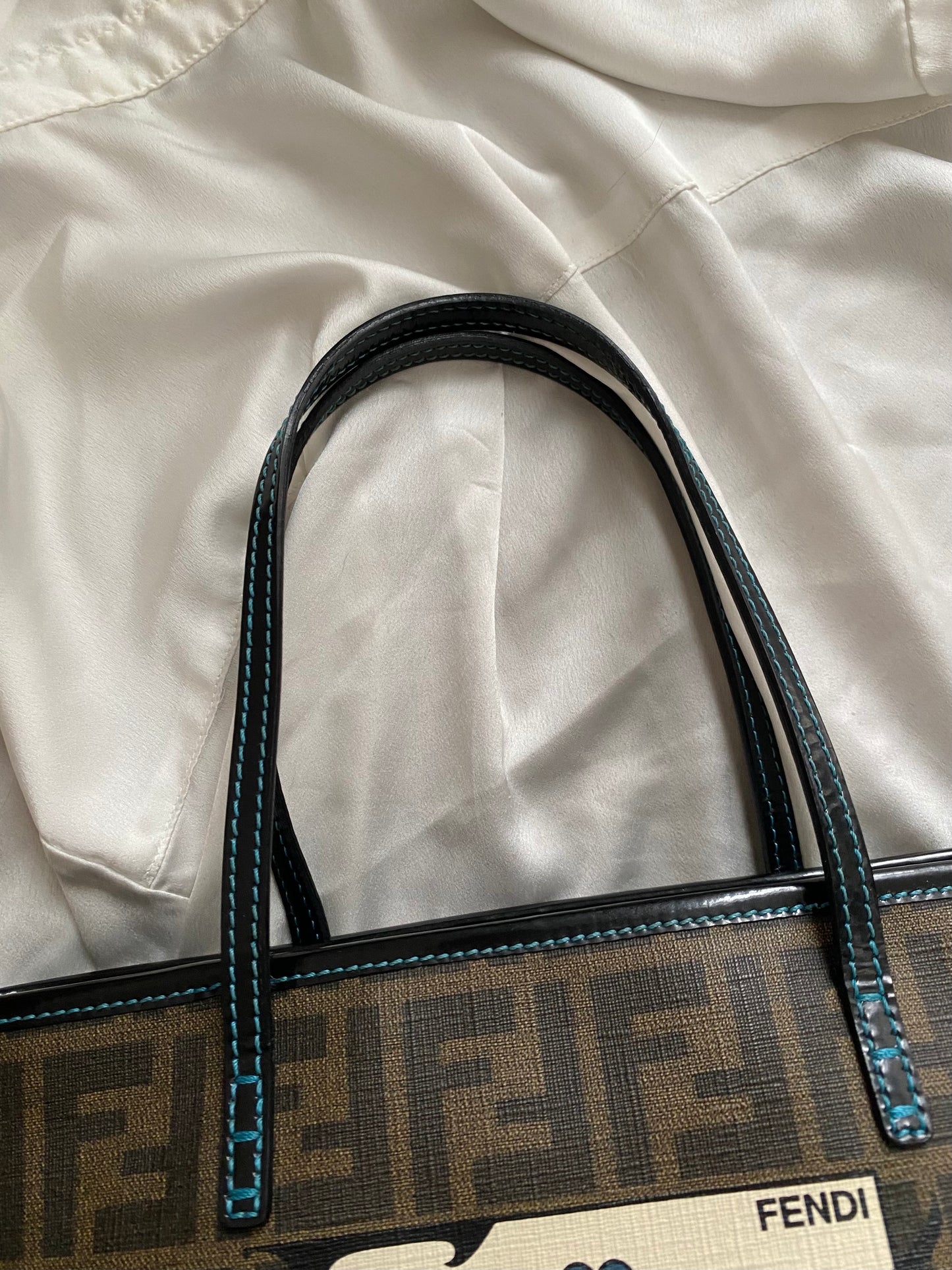 Fendi Fortune limited edition pumpkin mini tote