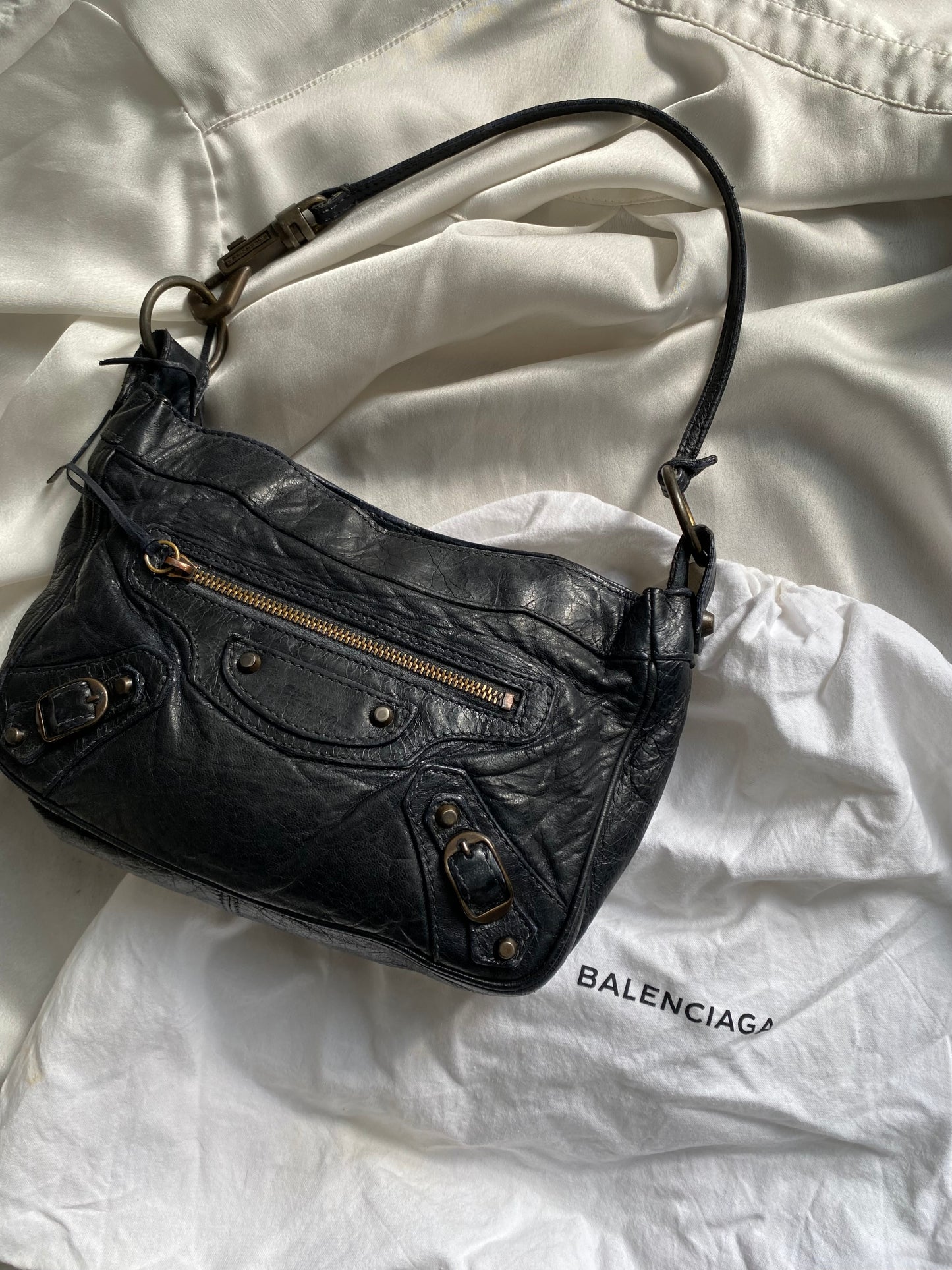 Balenciaga hip black