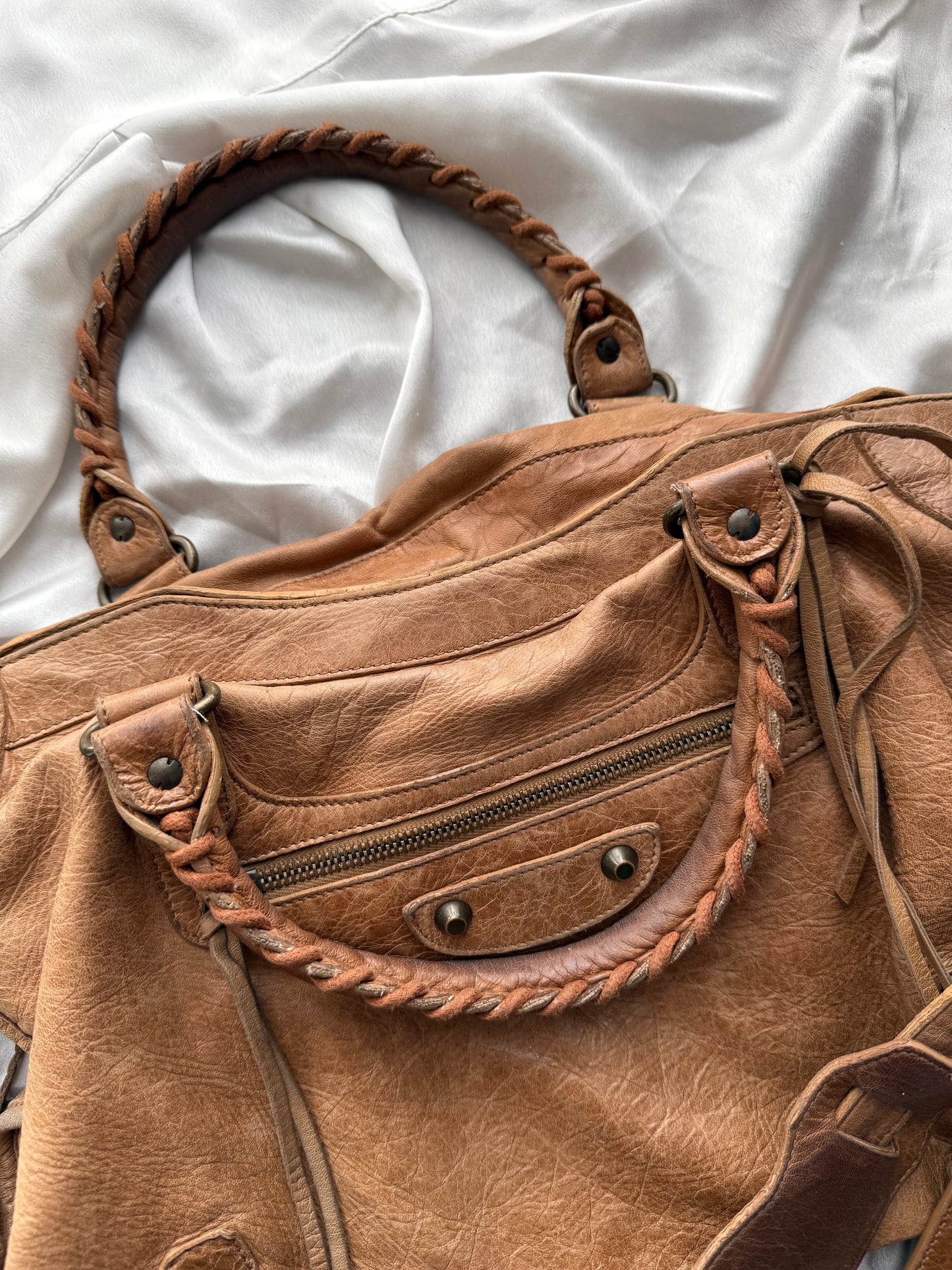 Balenciaga city caramel classic hw f/w 2005