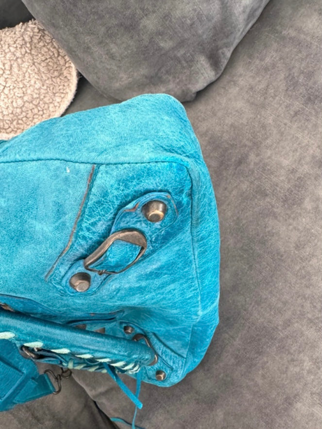 Balenciaga first turquoise ss 2005