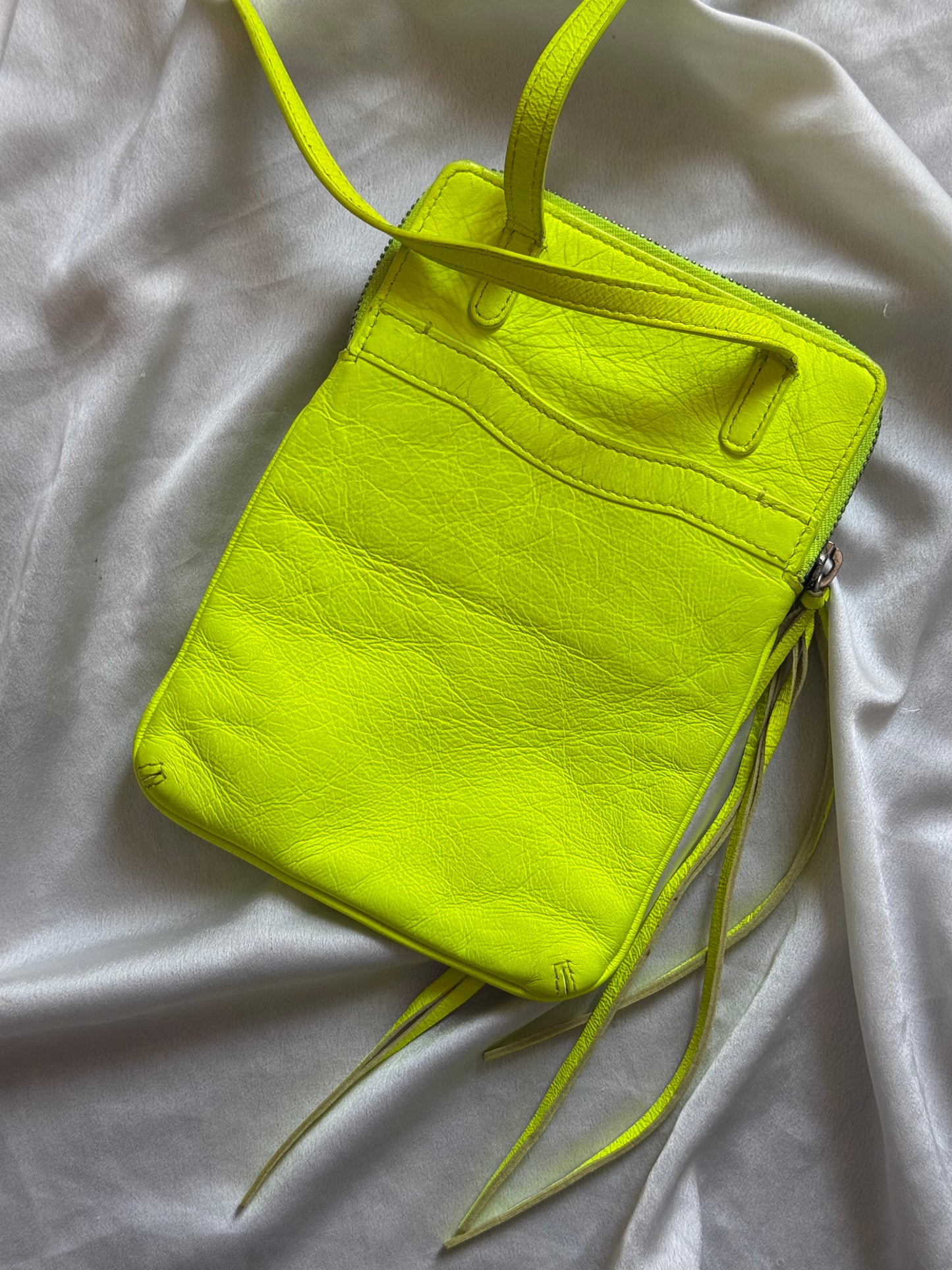 Balenciaga phone holder fw 2016 neon