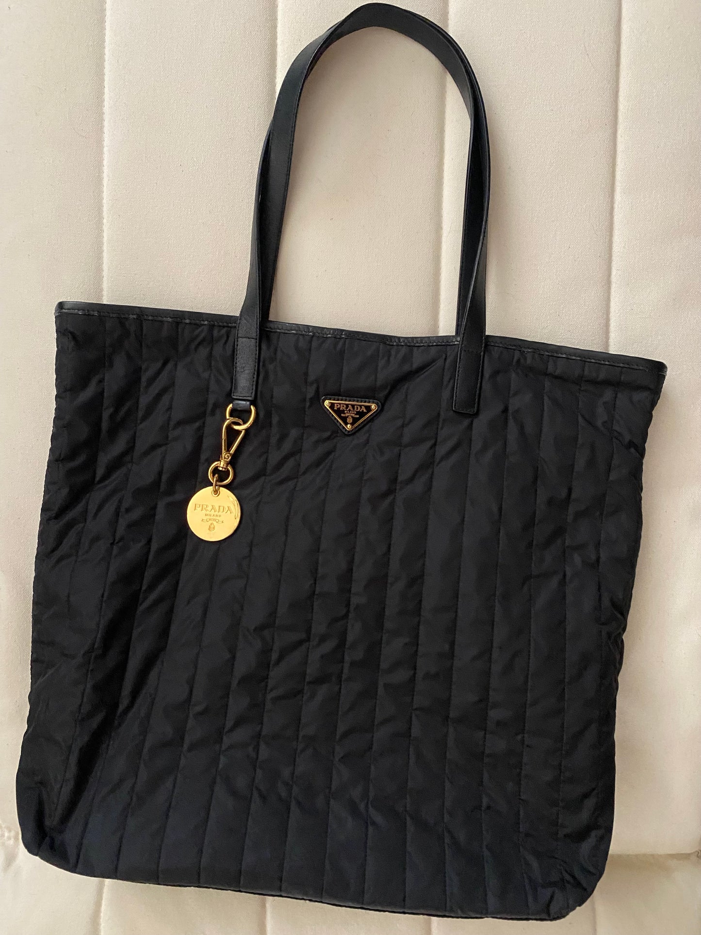 Prada matelassé tote