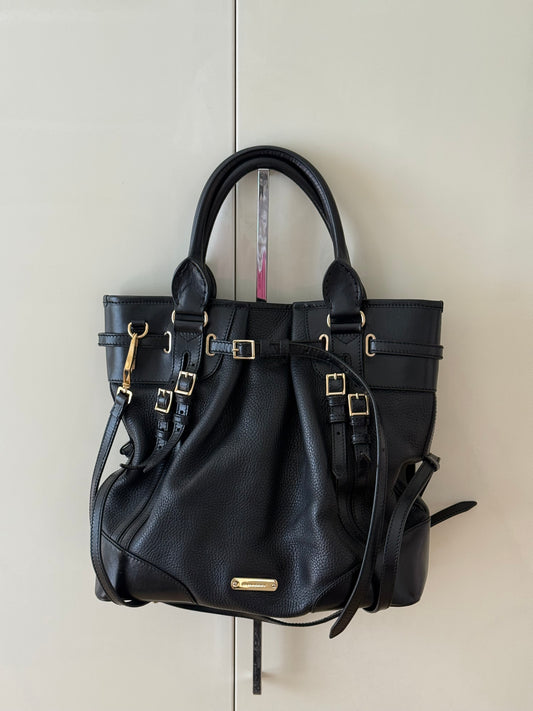 Burberry Bridle Whipstitch black