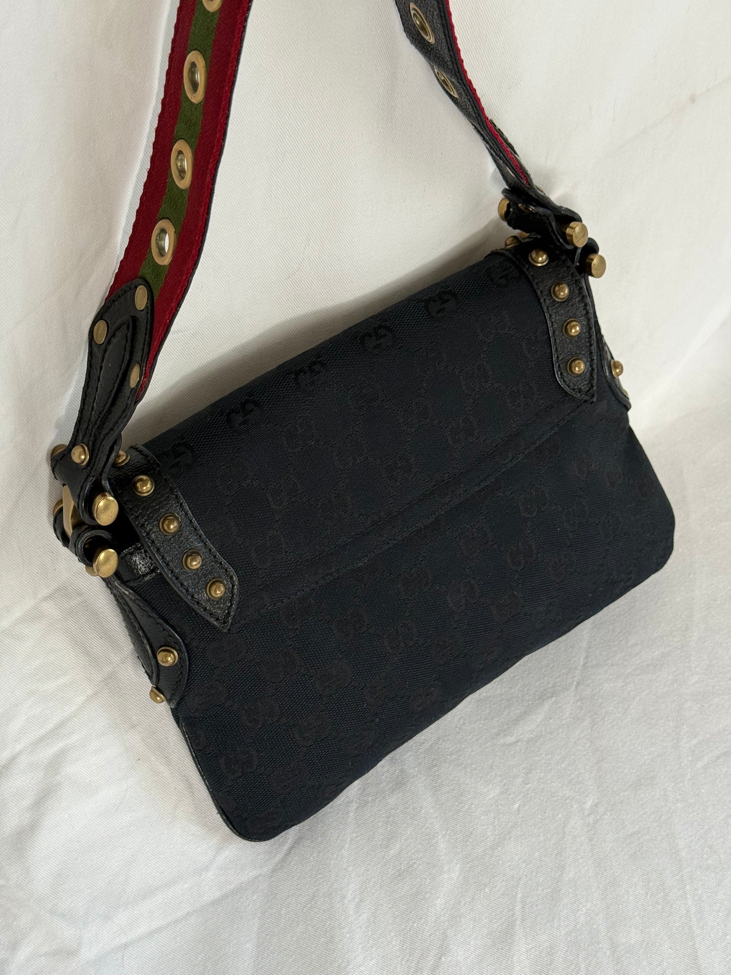 Gucci Pelham horsebit monogram black
