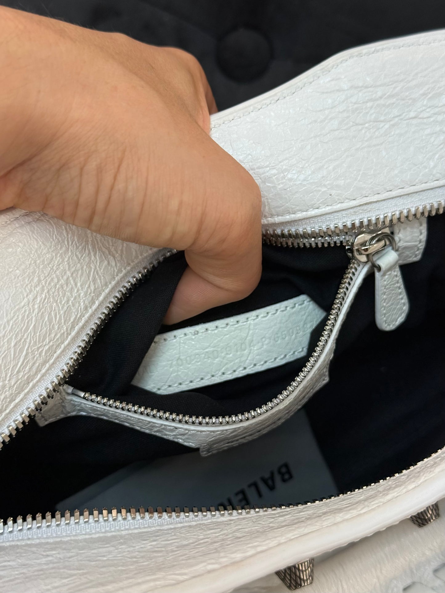 Balenciaga neo cagole city XS bianca