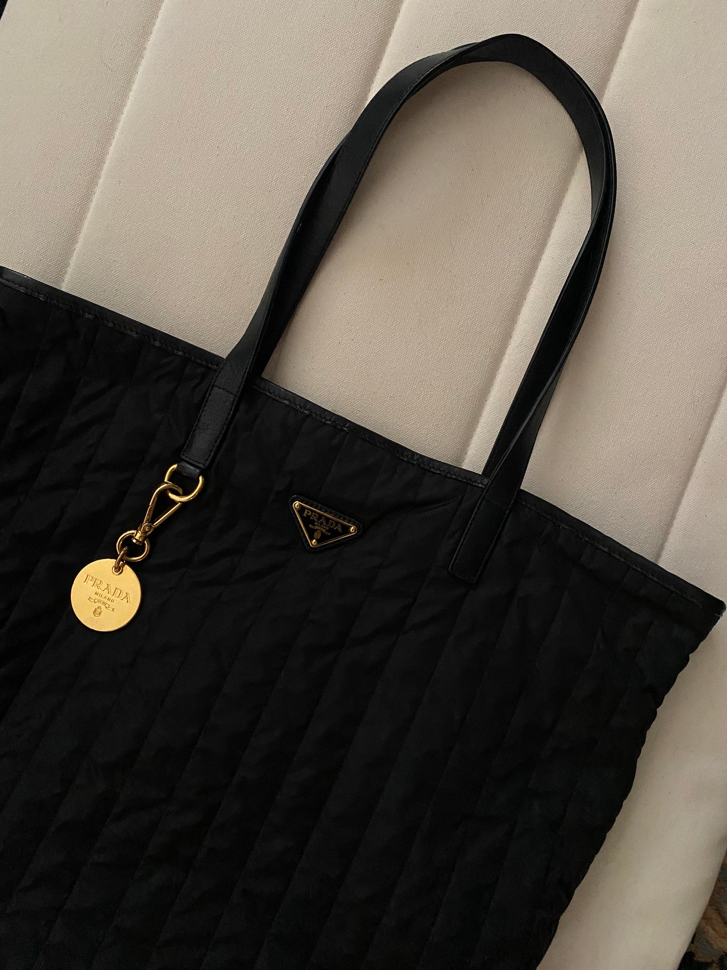 Prada matelassé tote