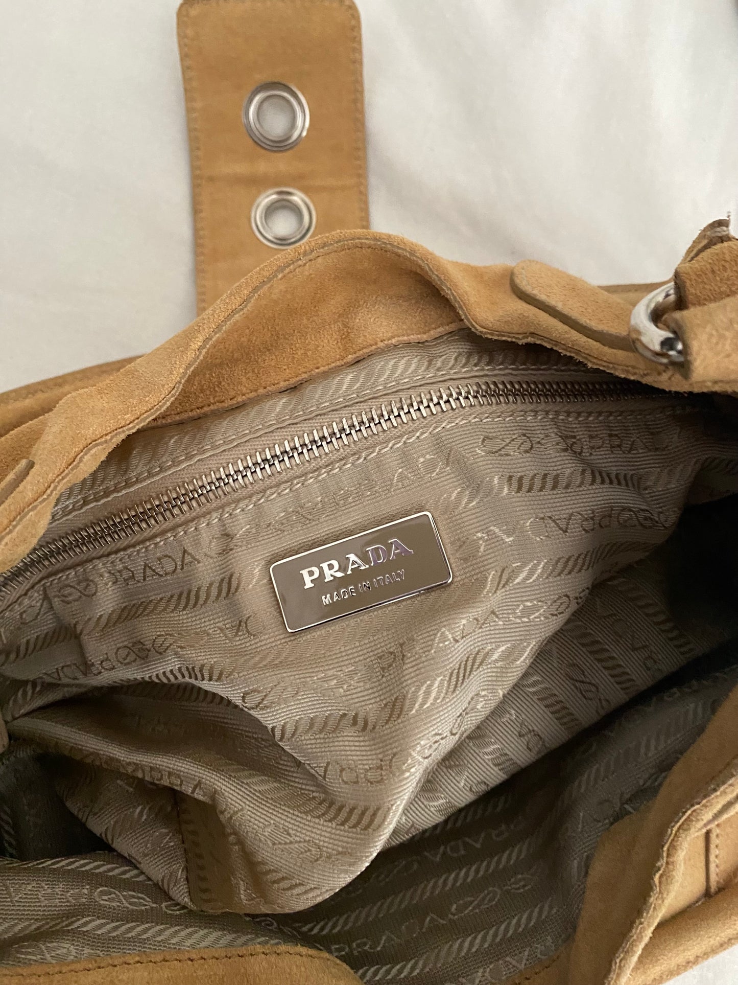 Prada moon suede honey