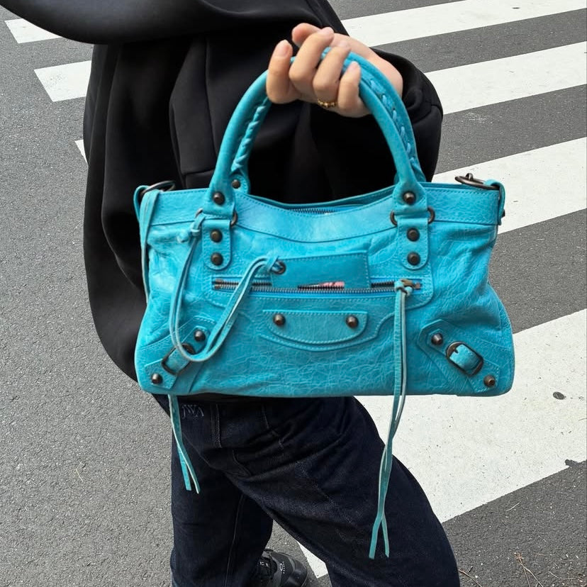 Balenciaga first turquoise ss 2005