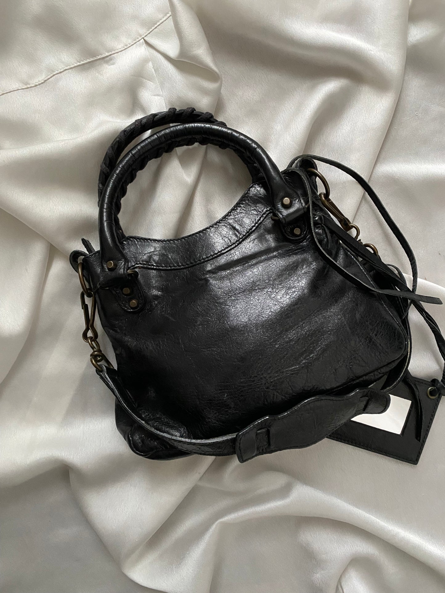 Balenciaga mini city classic chevre