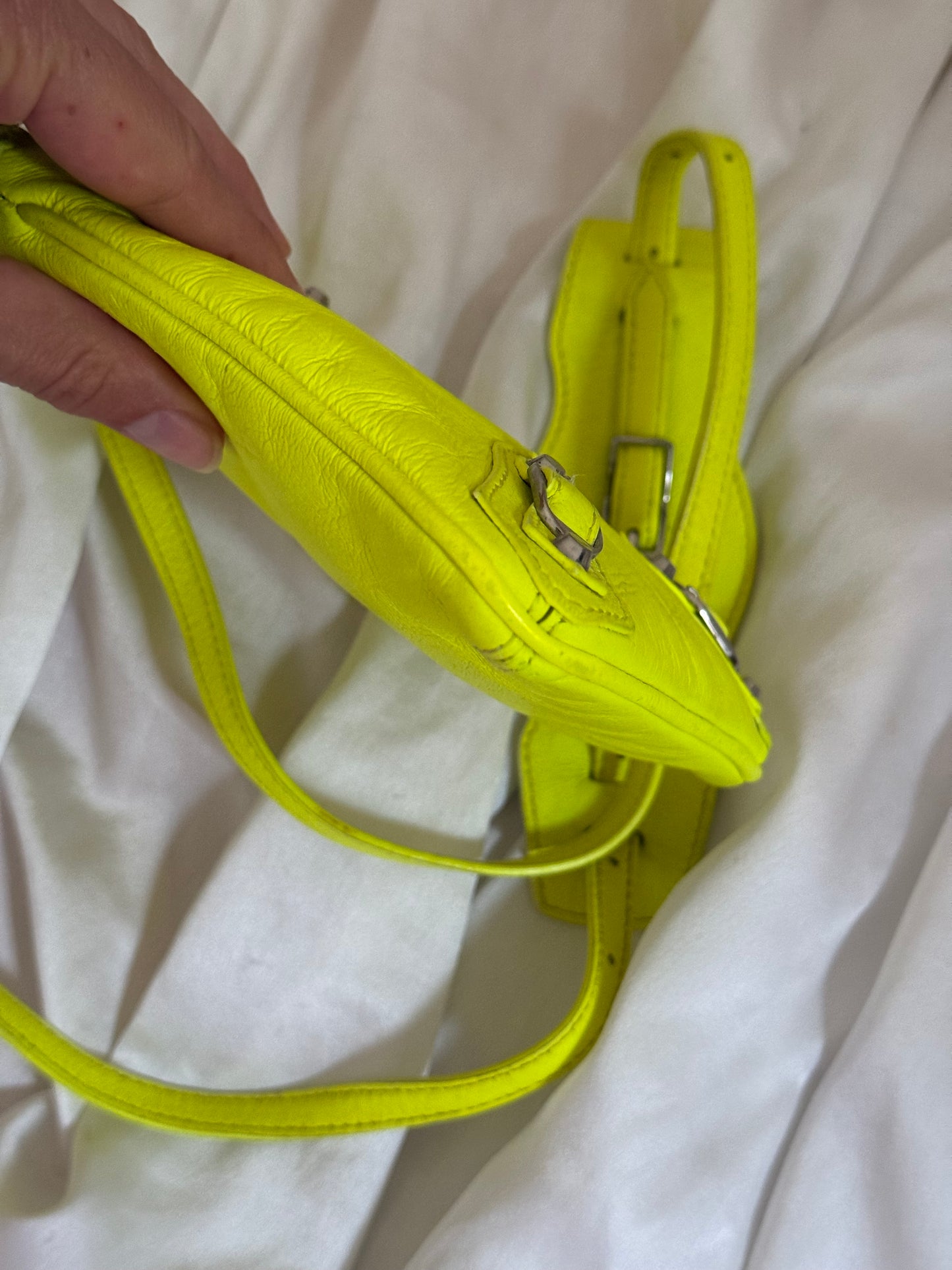 Balenciaga phone holder fw 2016 neon