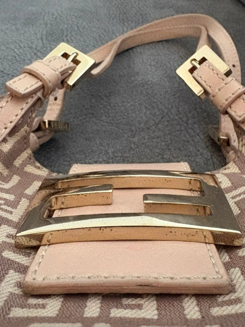 Fendi mini sporty croissant powder