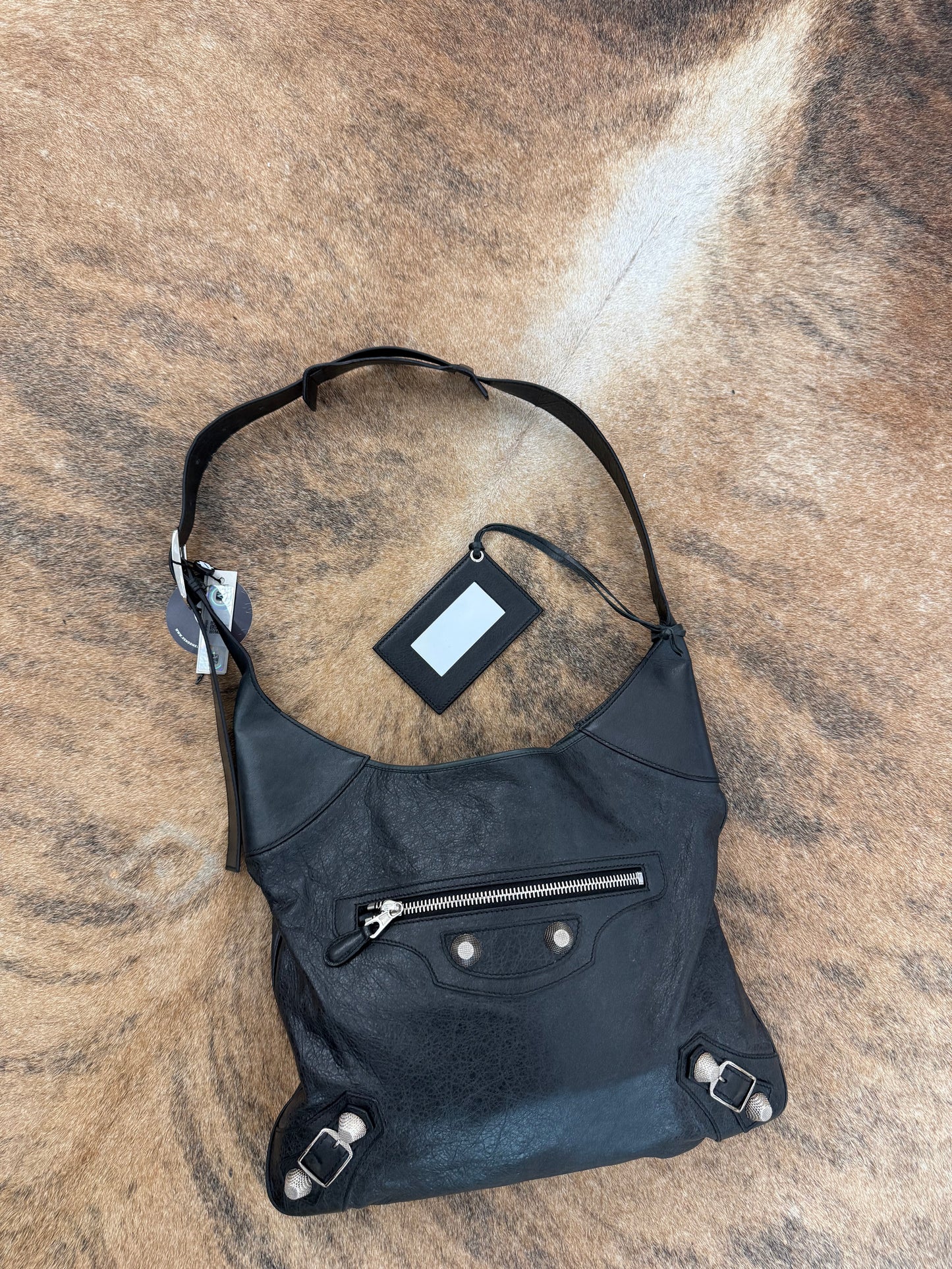 Balenciaga messenger giant hw black