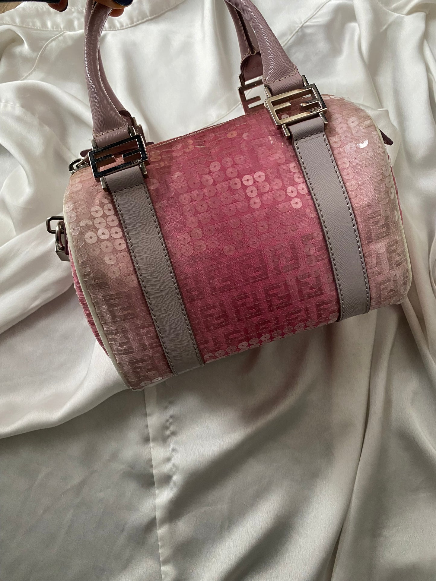 Fendi mini bag forever ombre pink