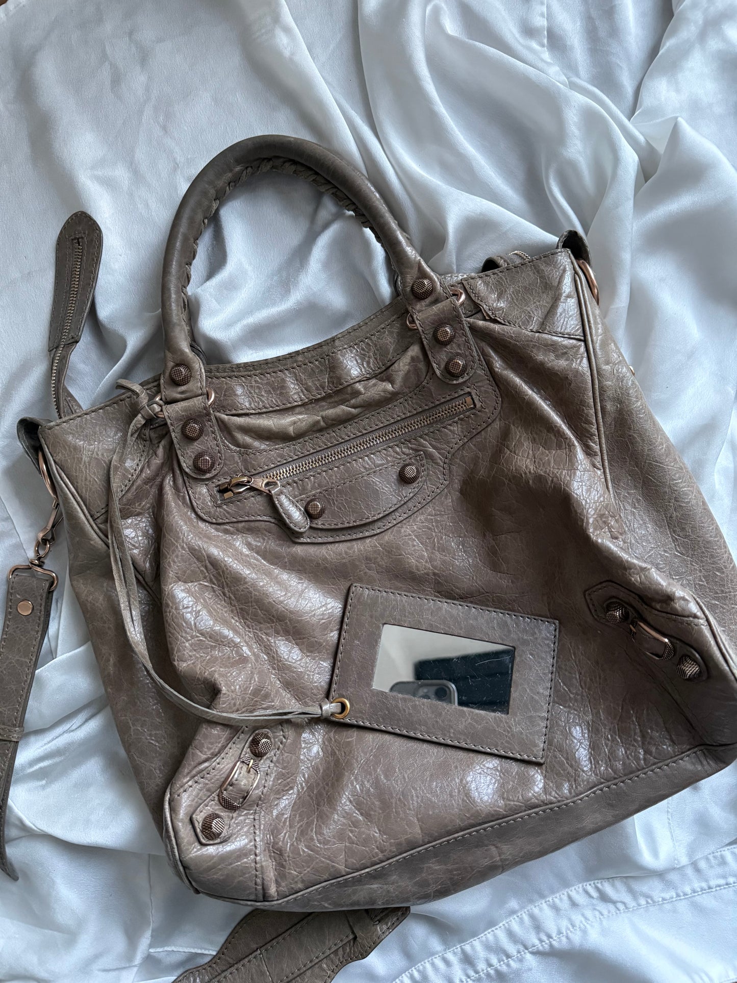 Balenciaga Velo gris poivre s/s 2012