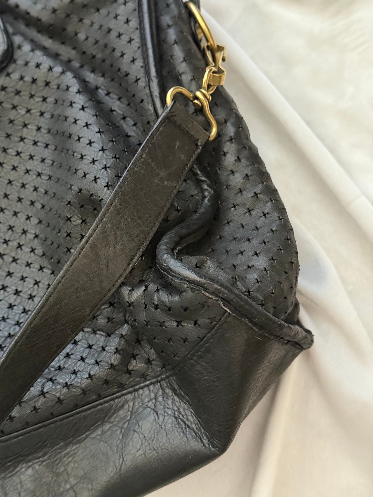Balenciaga city perforated black 2010