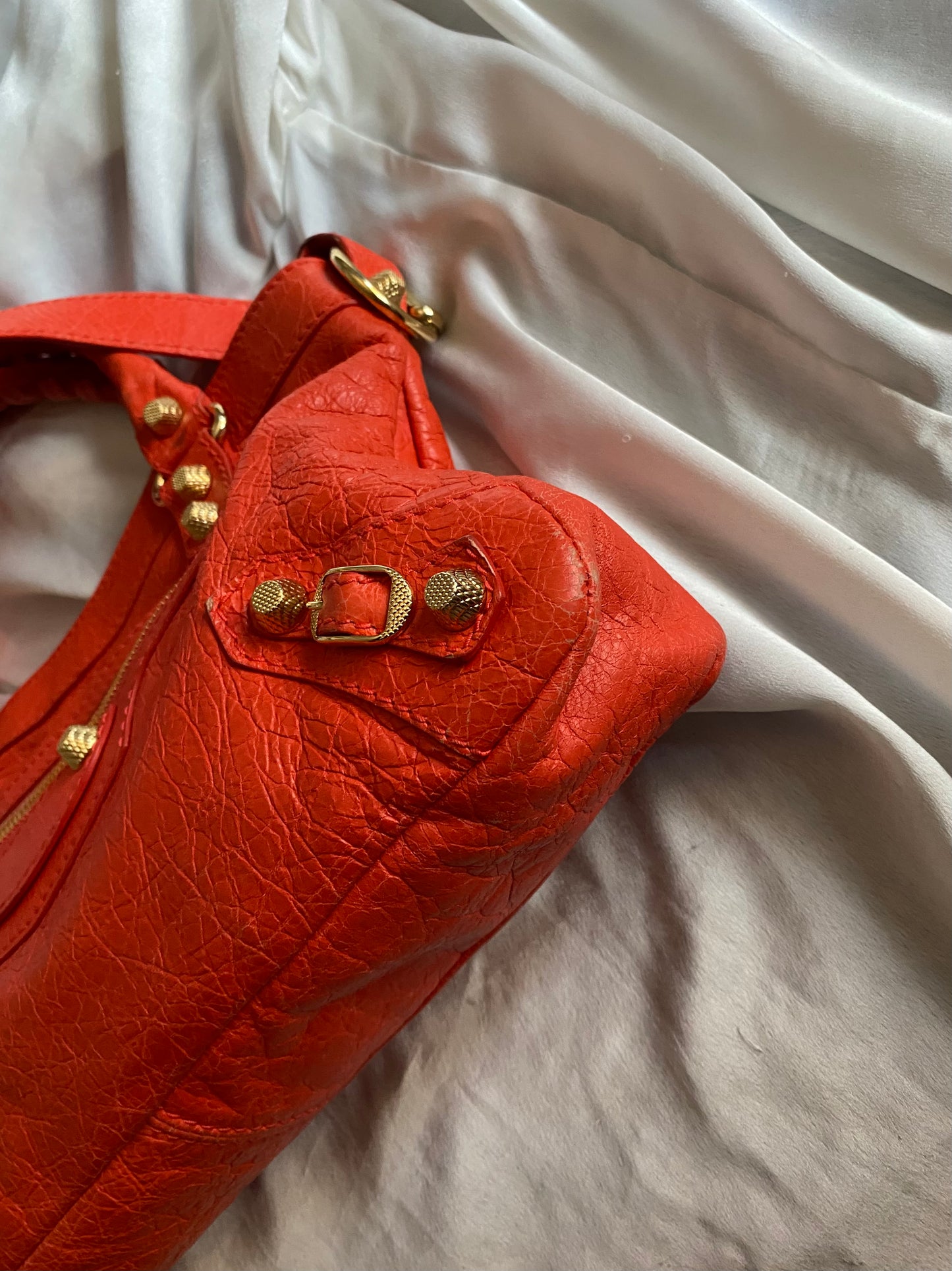 Balenciaga first rose corail ss 2013