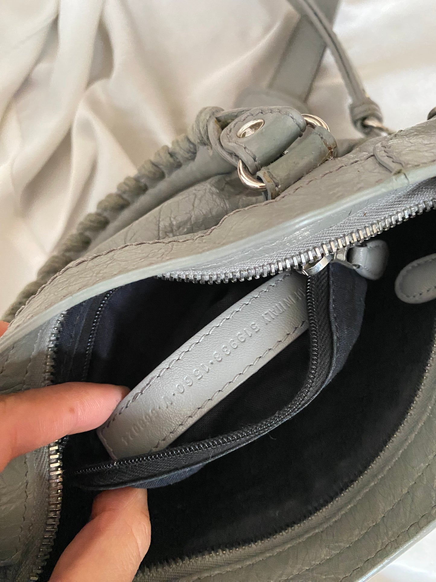 Balenciaga mini city gris s/s 2020