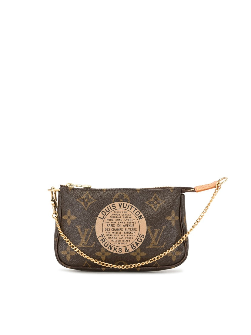 Louis Vuitton mini clutch bag accessory Trunks &amp; Bags