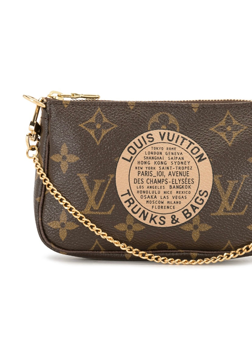 Louis Vuitton mini clutch bag accessory Trunks &amp; Bags