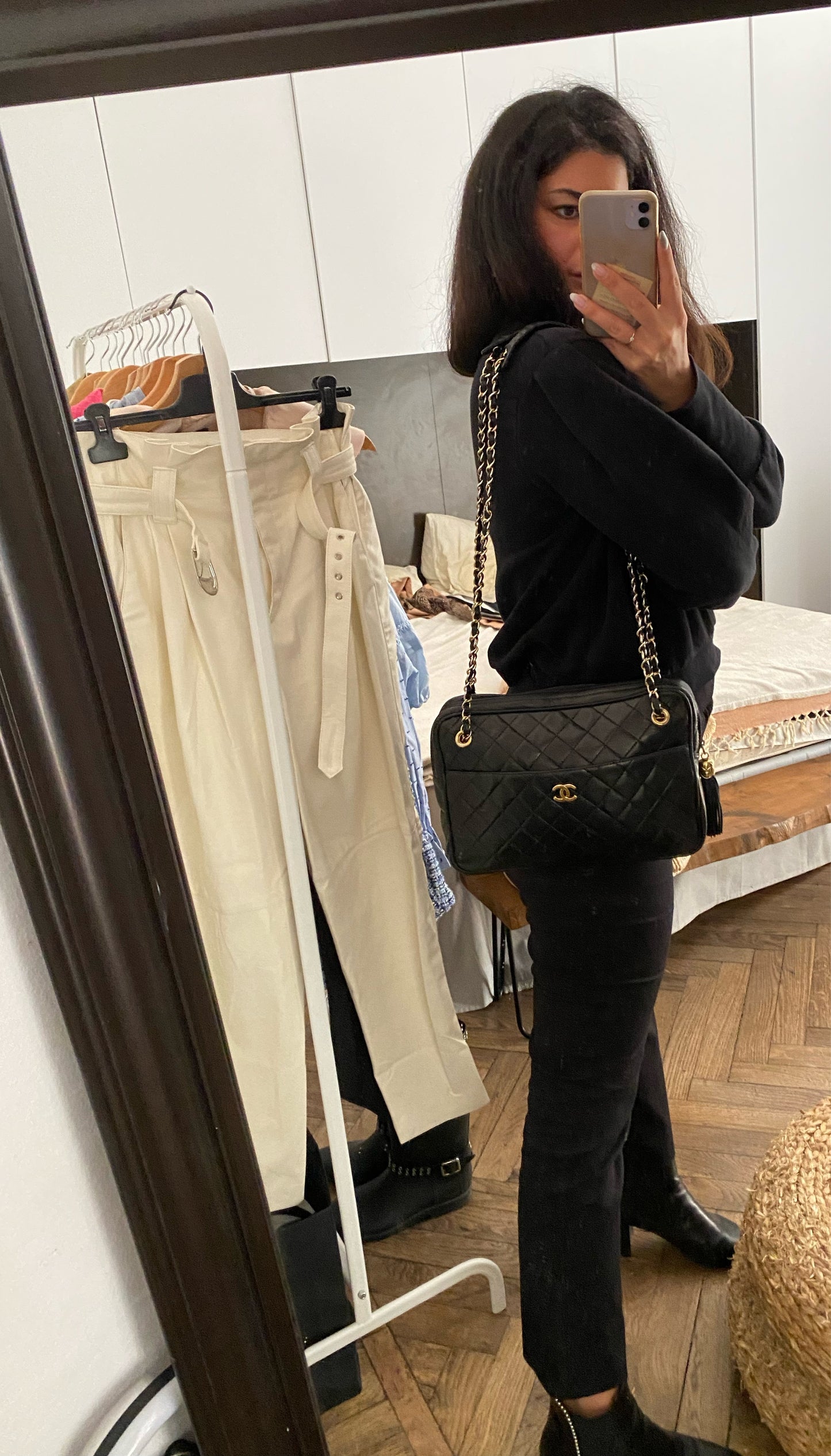 Chanel Camera Bag Black