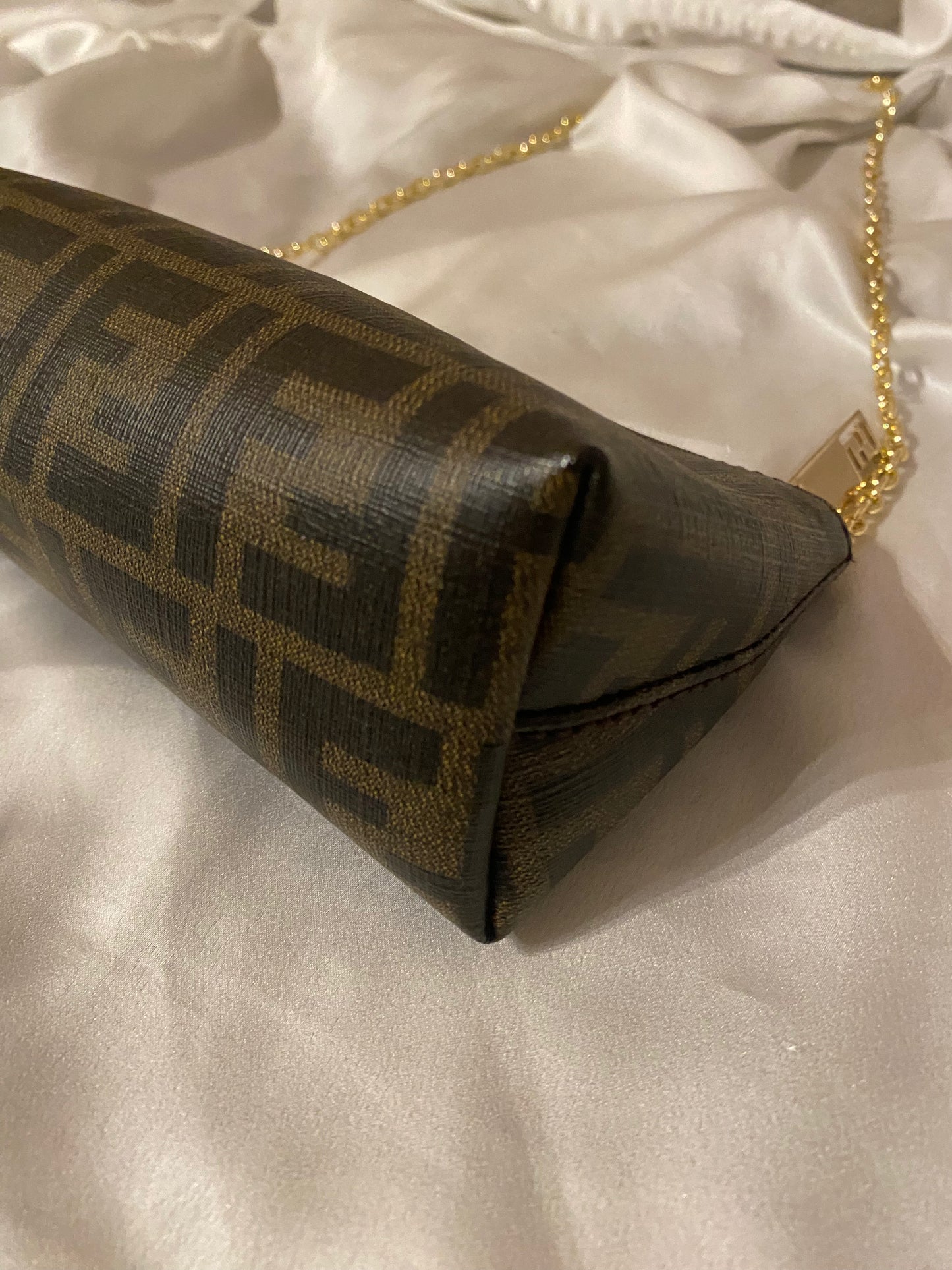 Fendi flags clutch bag