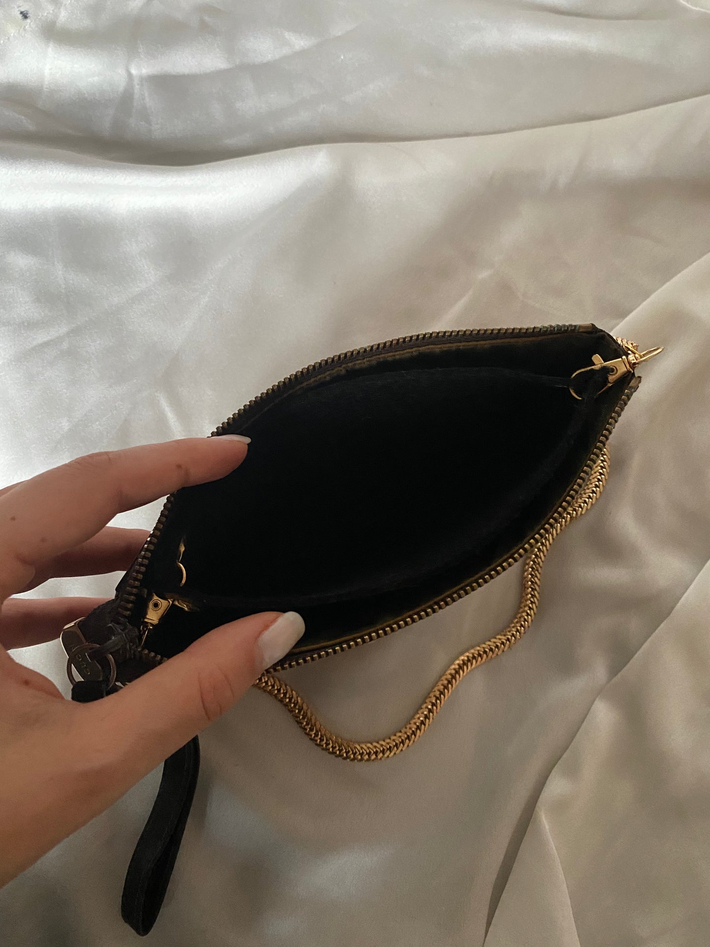 Gucci classic monogram clutch bag
