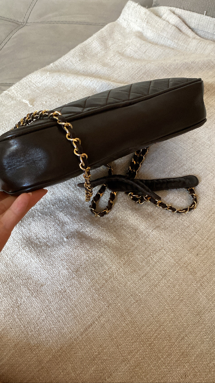 Chanel Camera Bag Chocolate