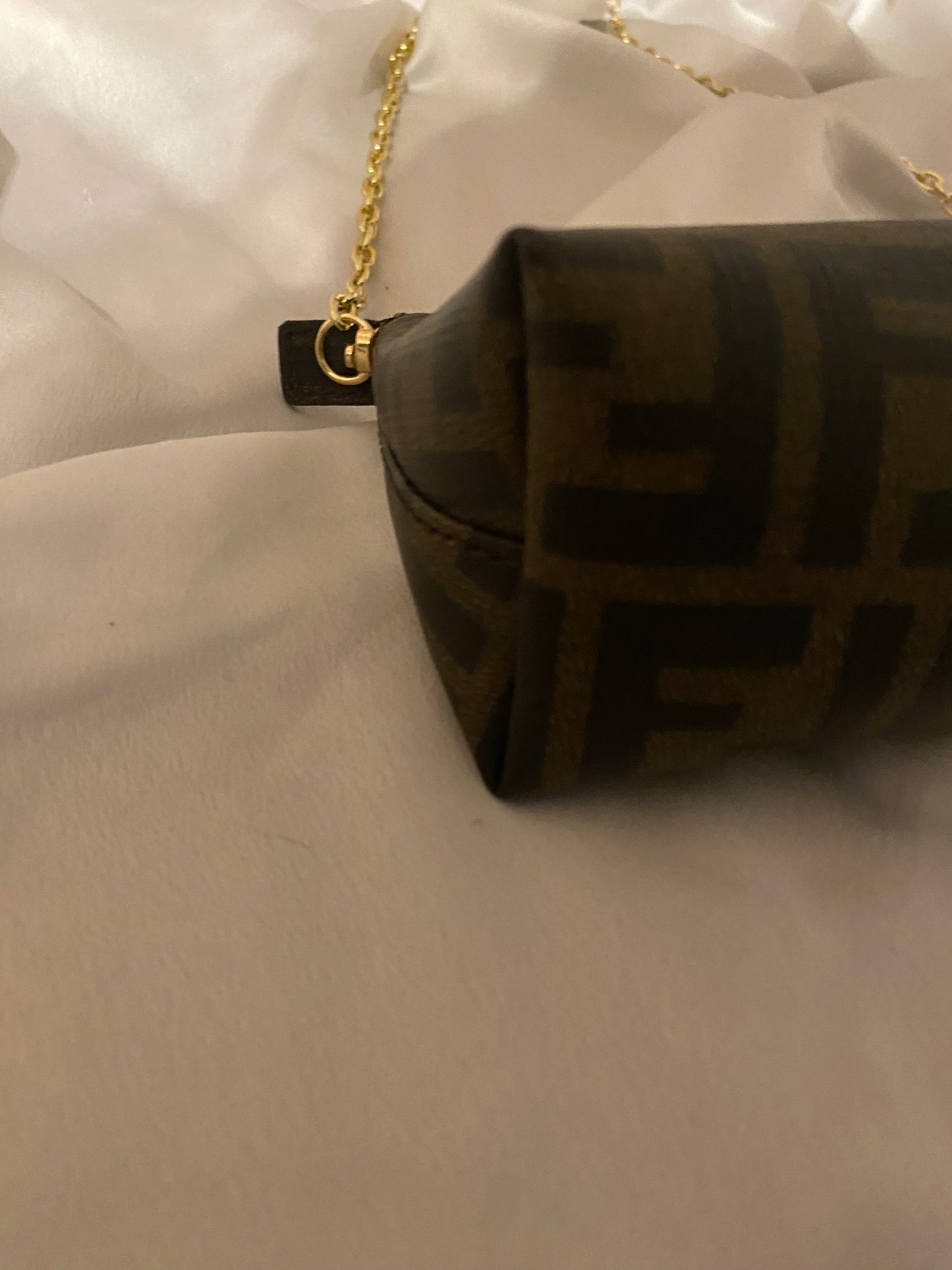 Fendi flags clutch bag