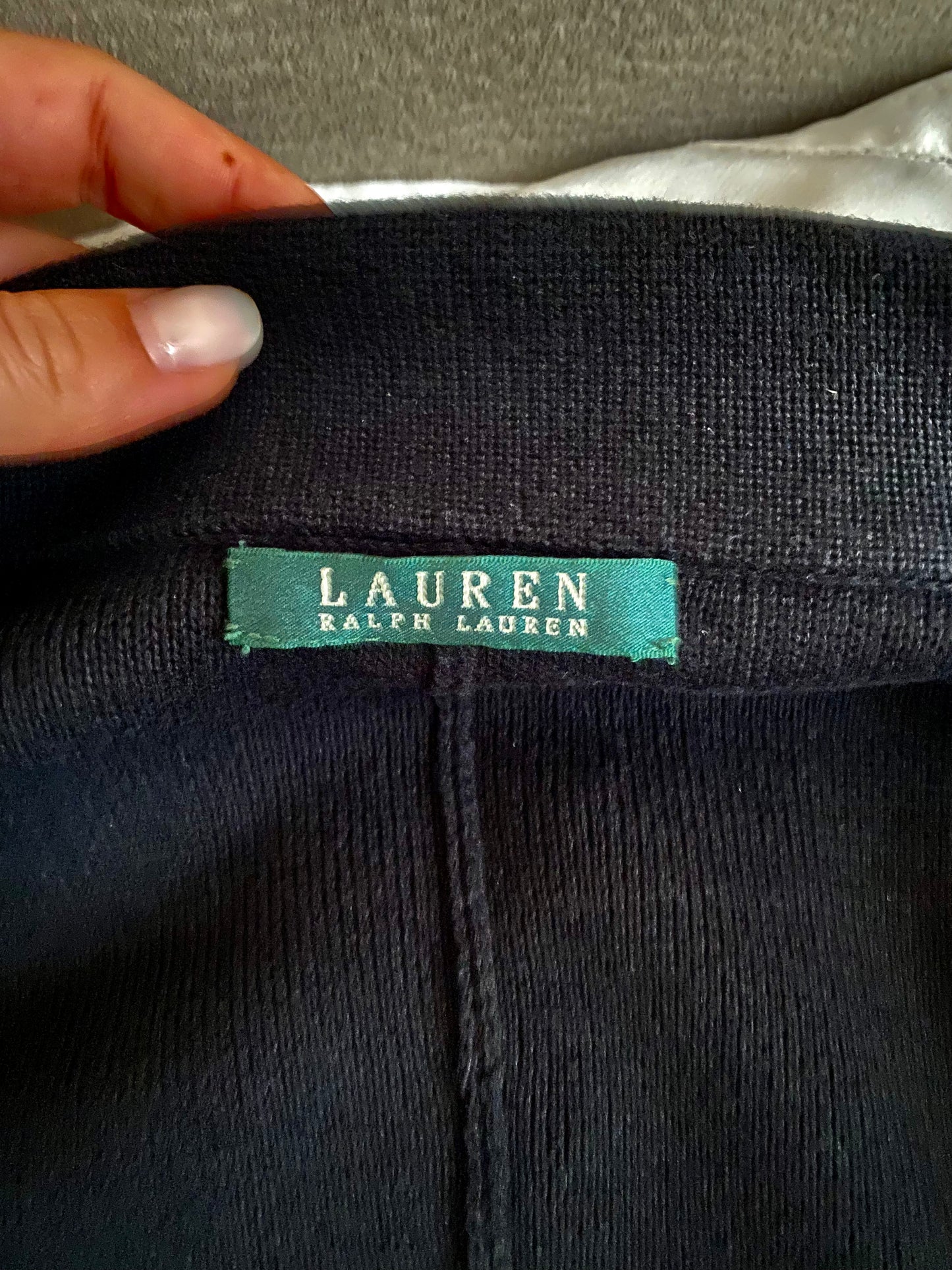 Ralph Lauren Black Jacket Coat of Arms