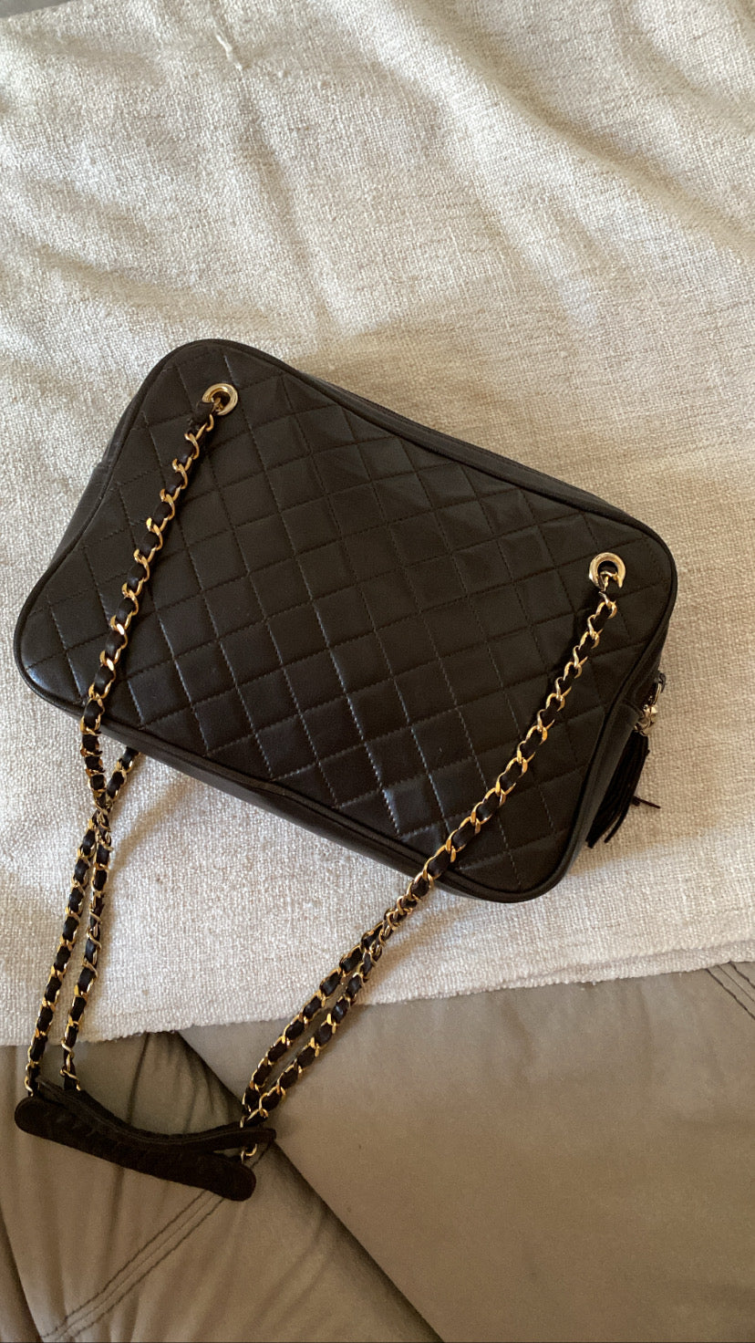 Chanel Camera Bag Chocolate