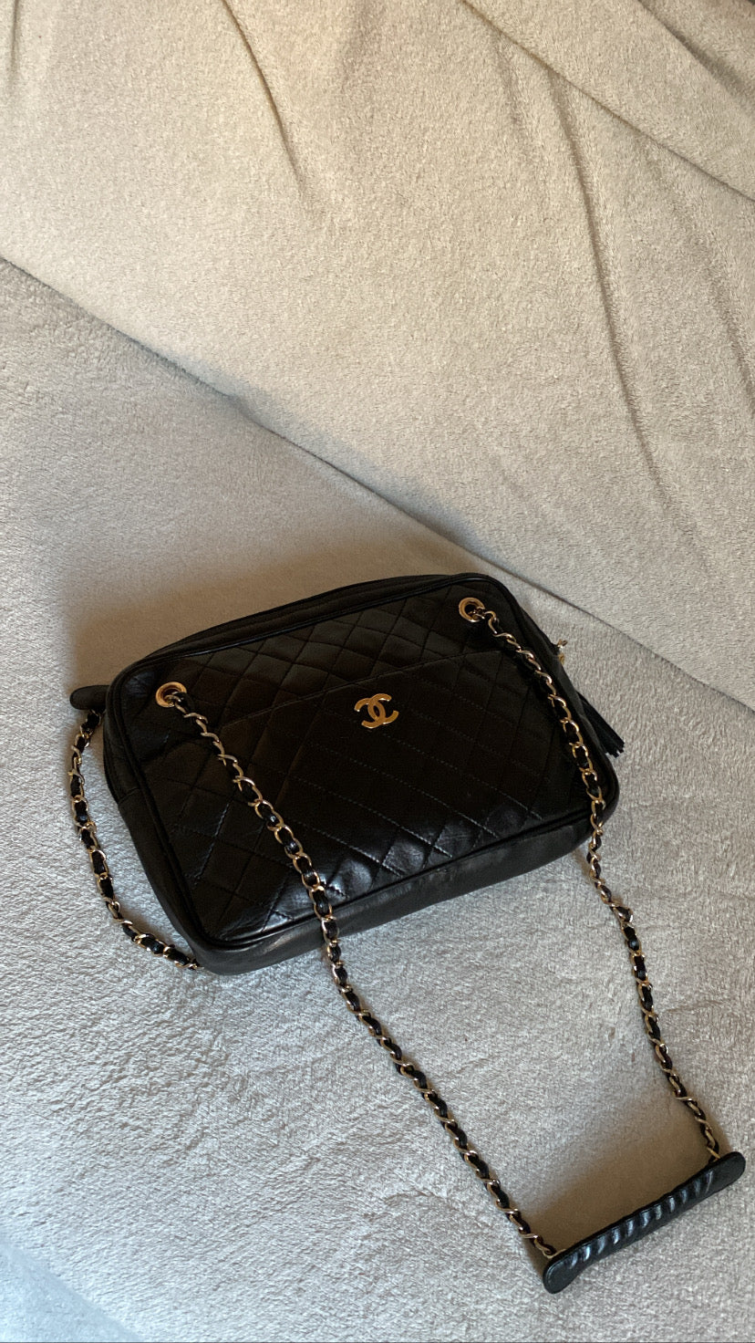 Chanel Camera Bag Black